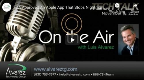 FDA Approved An Apple App That Stops Nightmares!