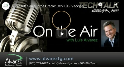 Microsoft SalesForce Oracle: COVID19 Vaccine