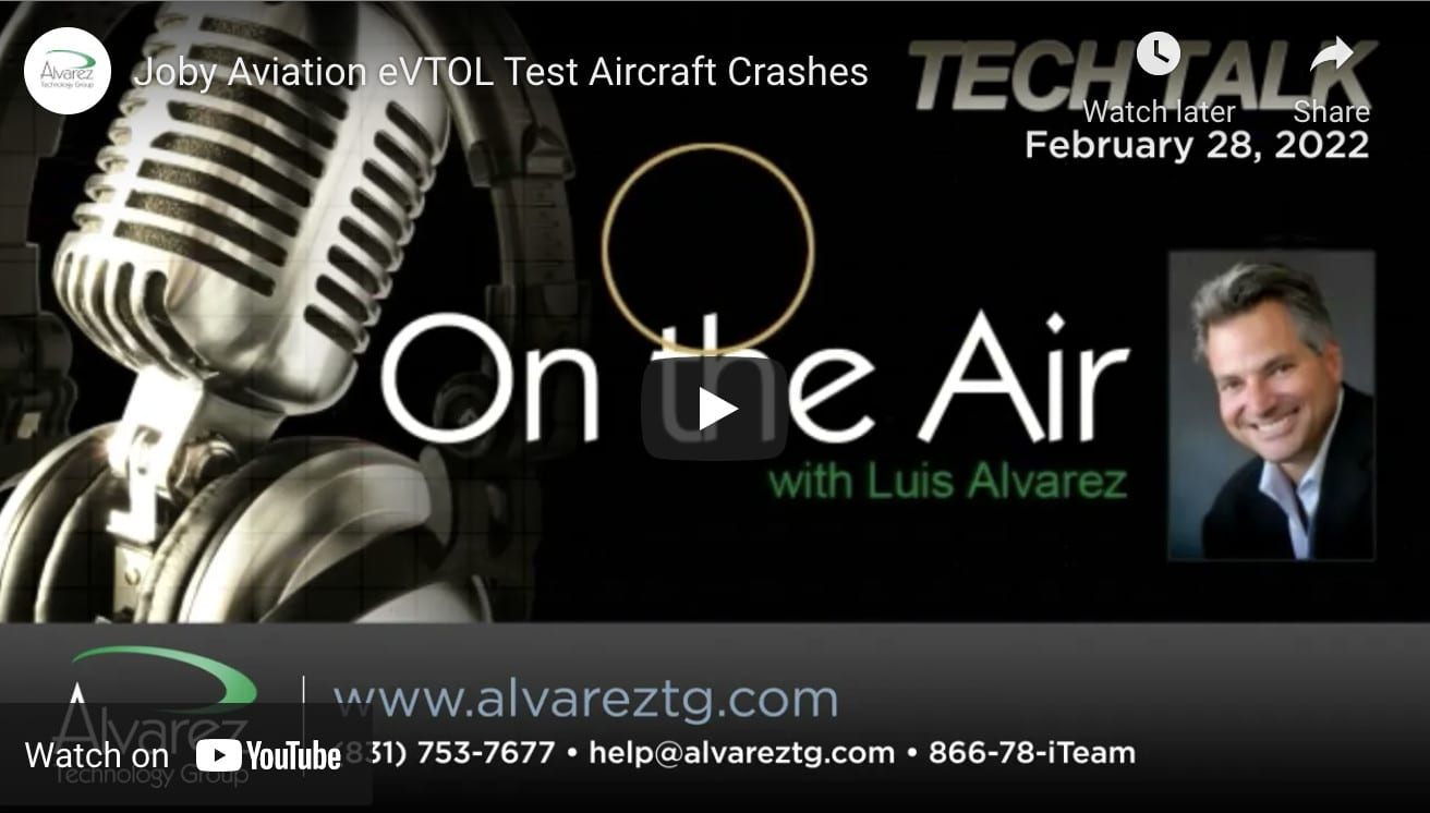 Joby Aviation Crashes eVTOL Prototype During Testing