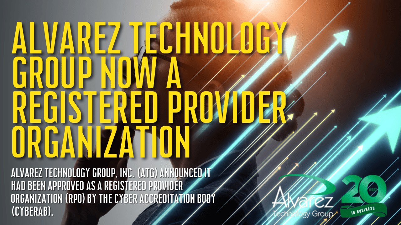 Alvarez Technology Group Now A Registered Provider Organization