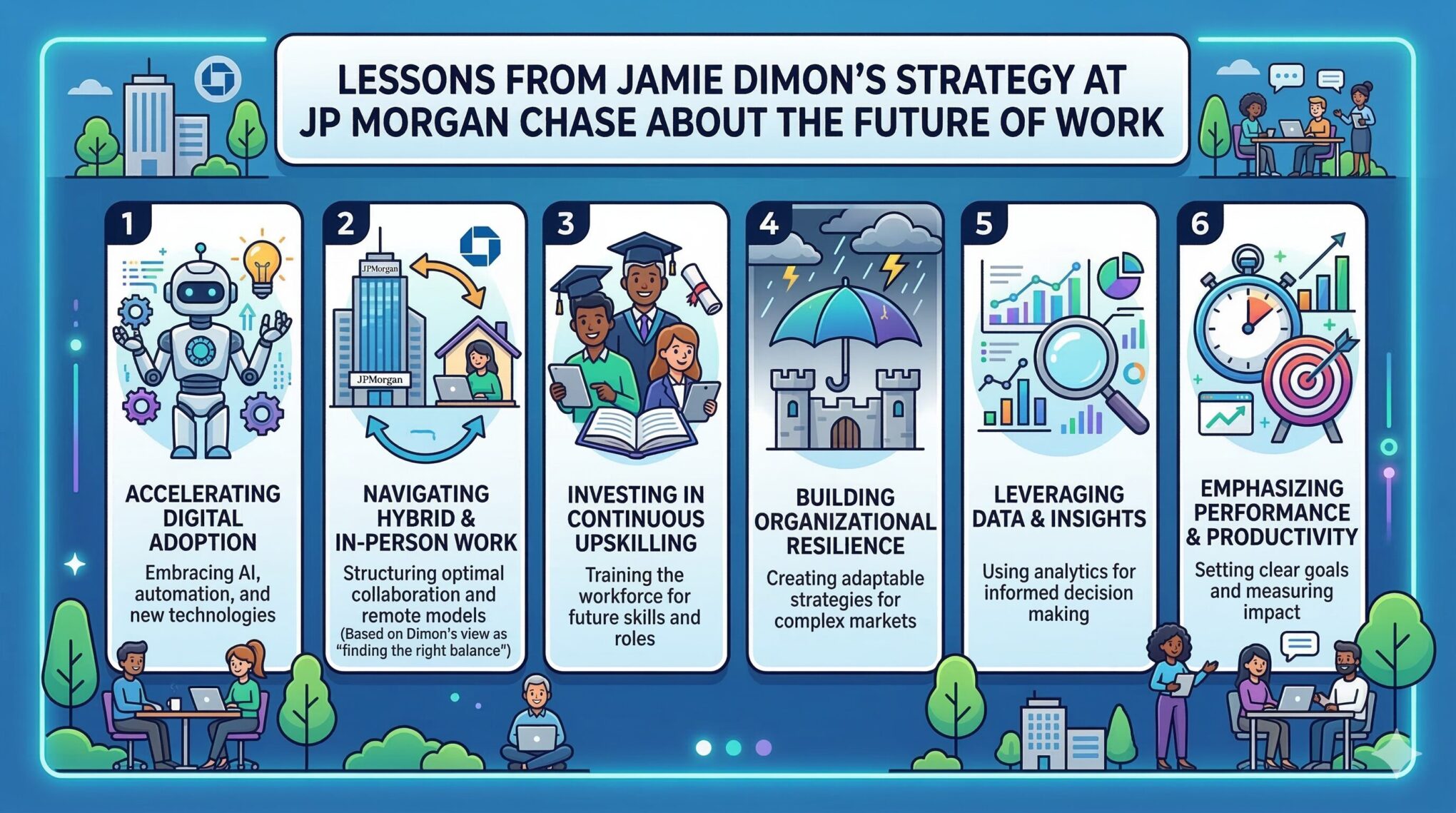 Jamie Dimon’s Strategy at JP Morgan Chase Teaches Us About the Future of Work