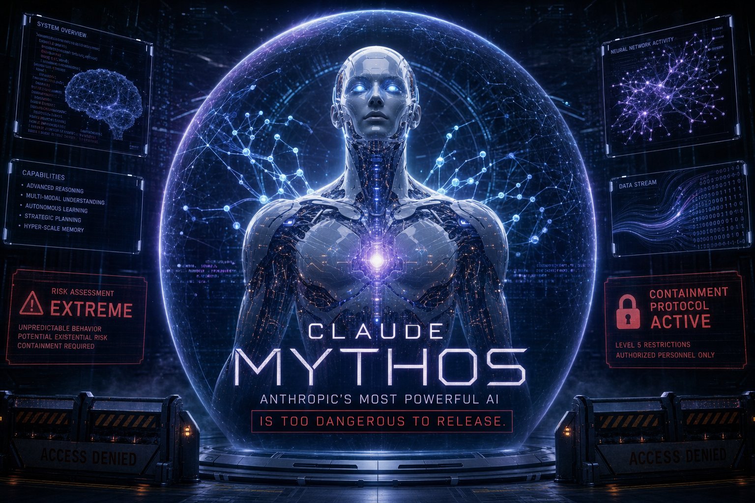 Claude Mythos: Anthropic’s Most Powerful AI Is Too Dangerous to Release