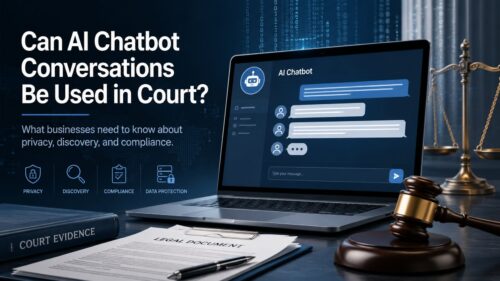 Can AI Chatbot Conversations Be Used in Court?